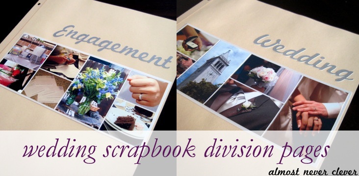 To see all of my wedding scrapbook pages so far visit my wedding scrapbook 