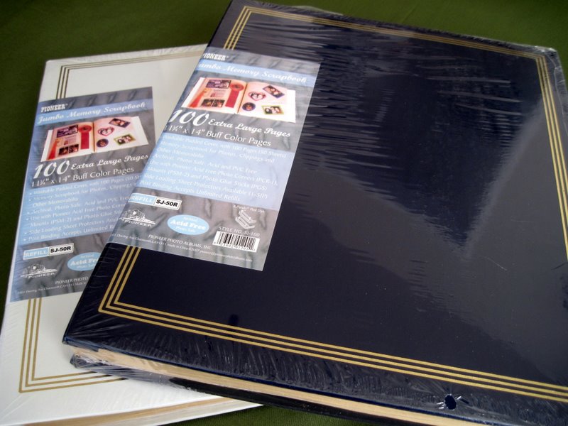 Giant Oversized Archival Fabric Scrapbook Album