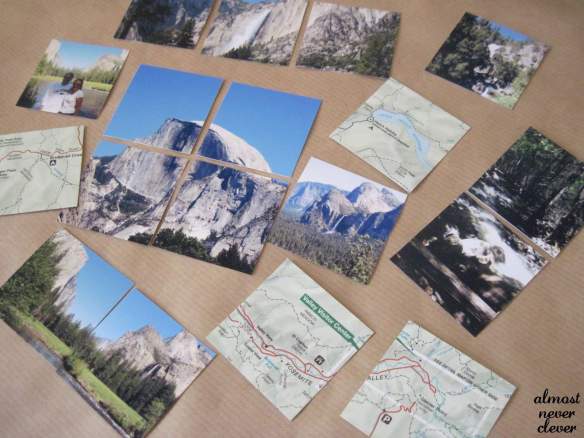 Yosemite Scrapbook Layout